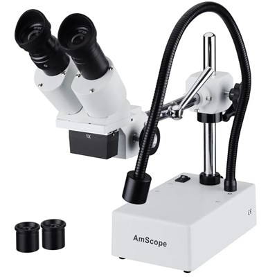 Микроскоп AmScope 10x/20x Igla-AmScope-150A0